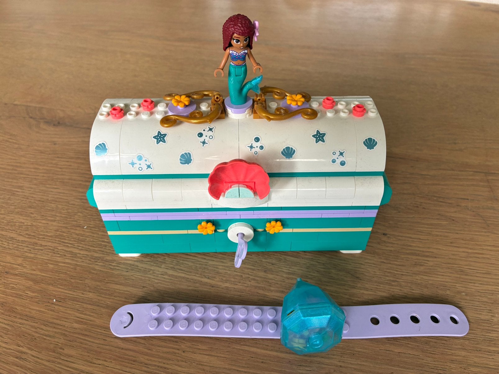 LEGO Disney 43229 – De Schatkist van Ariël, Kinderen en Baby's, Ophalen of Verzenden, Zo goed als nieuw