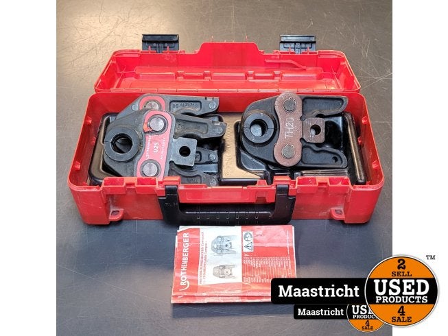 Rothenberger persbekken set TH20 - U20 - U25mm, Flex Ltd., Zo goed als nieuw, https://flex.com/contact-us, Nobelstraat 10, 5807 GA Oostrum LB, Limburg, Nederland