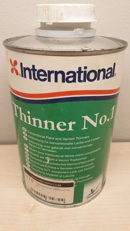 International Thinner No. 1, 25% vol nog, Ophalen, Schoonmaakmiddel