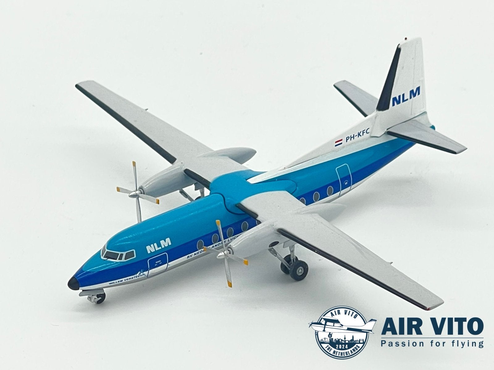 Western Models 1:200 Fokker F27 NLM PH-KFC Schaalmodel NIEUW, Verzamelen, Luchtvaart en Vliegtuigspotten, Schaalmodel, ., Nieuw