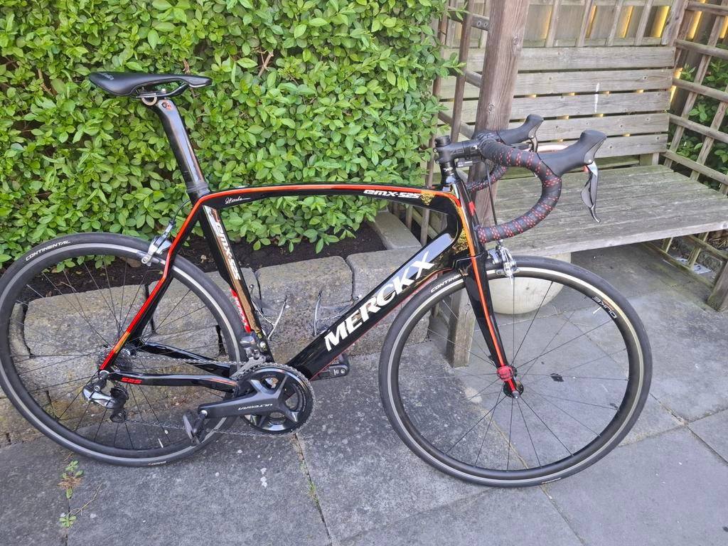 Eddy Merckx EMX525 Ultegra Di2 racefiets - Zeer mooie staat, Fietsen en Brommers, Ophalen of Verzenden