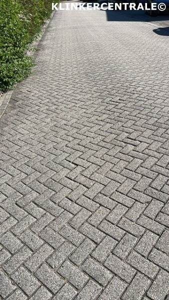 ROOIKORTING heide, grijs en antraciet betonklinkers straatst, Bij dit gebruikte product niet te achterhalen, Gebruikt, Verzenden
