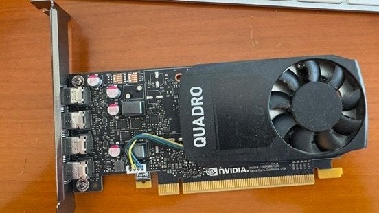 Nvidia Quadro P1000 4GB GDDR5 - 4x DisplayPort - low profile, Computers en Software, Videokaarten, PCI-Express 3, DisplayPort