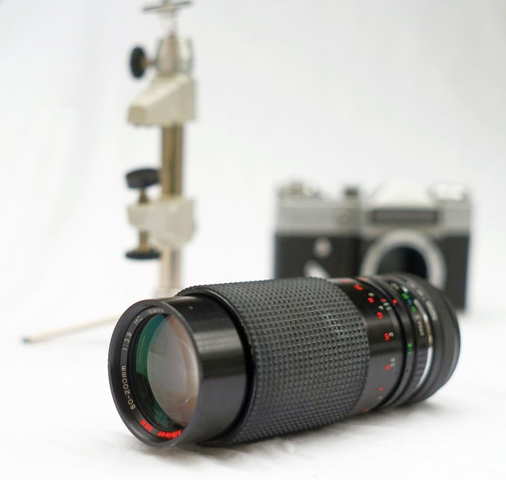 Minolta MD mount: Albinar ADG 80-200mm (f3.9) MC Macro Zoom, Ophalen of Verzenden, 1960 tot 1980, Lens of Lenzen