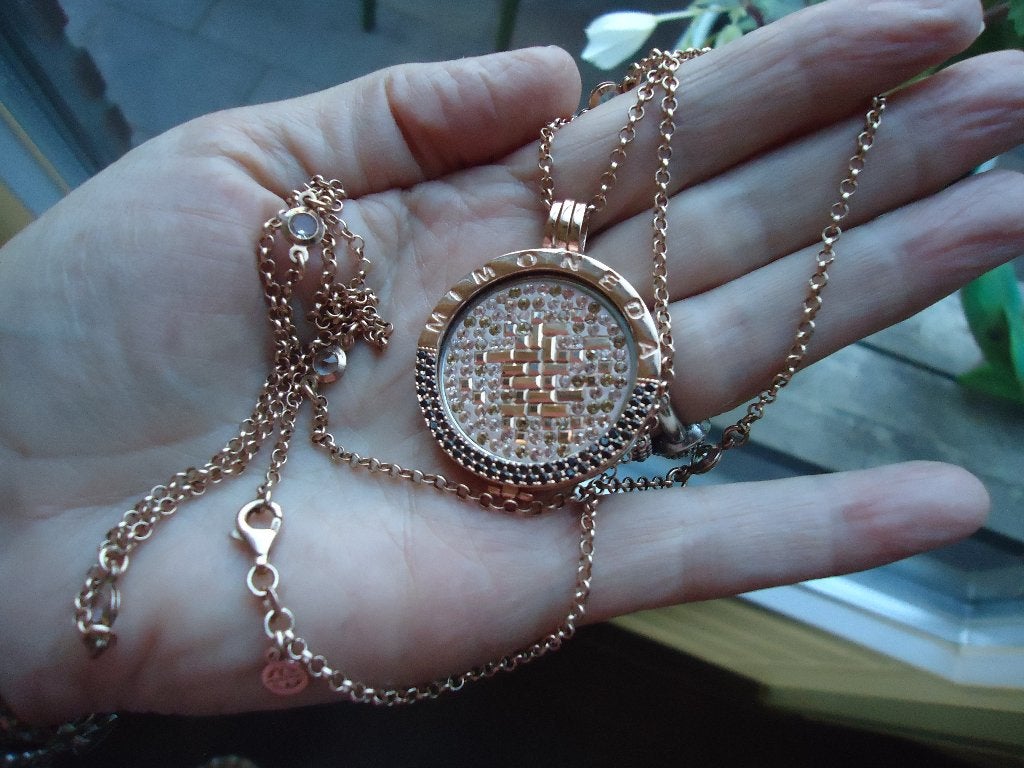 mooie echt zilveren mimoneda ketting met hanger en munten, Ophalen of Verzenden, Zo goed als nieuw, Zilver, Zilver