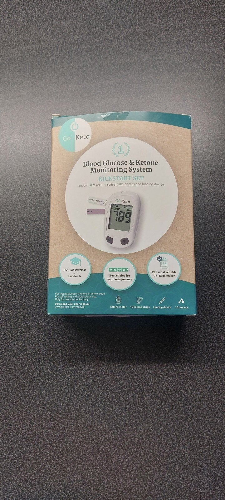 Glucose/ Keto monitor, Diversen, Ophalen of Verzenden, Zo goed als nieuw