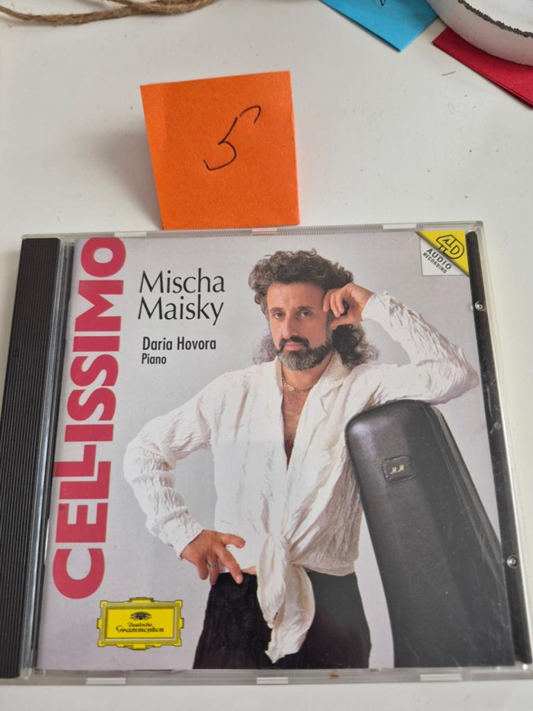 Mischa Maisky - Cellissimo CD (Klassieke Muziek), Ophalen of Verzenden, Romantiek, Gebruikt, Kamermuziek