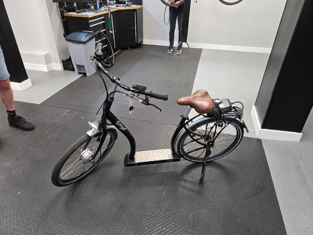 Sitgo, super netjes, Fietsen en Brommers, Steps, Ophalen of Verzenden, Zo goed als nieuw, Gewone step