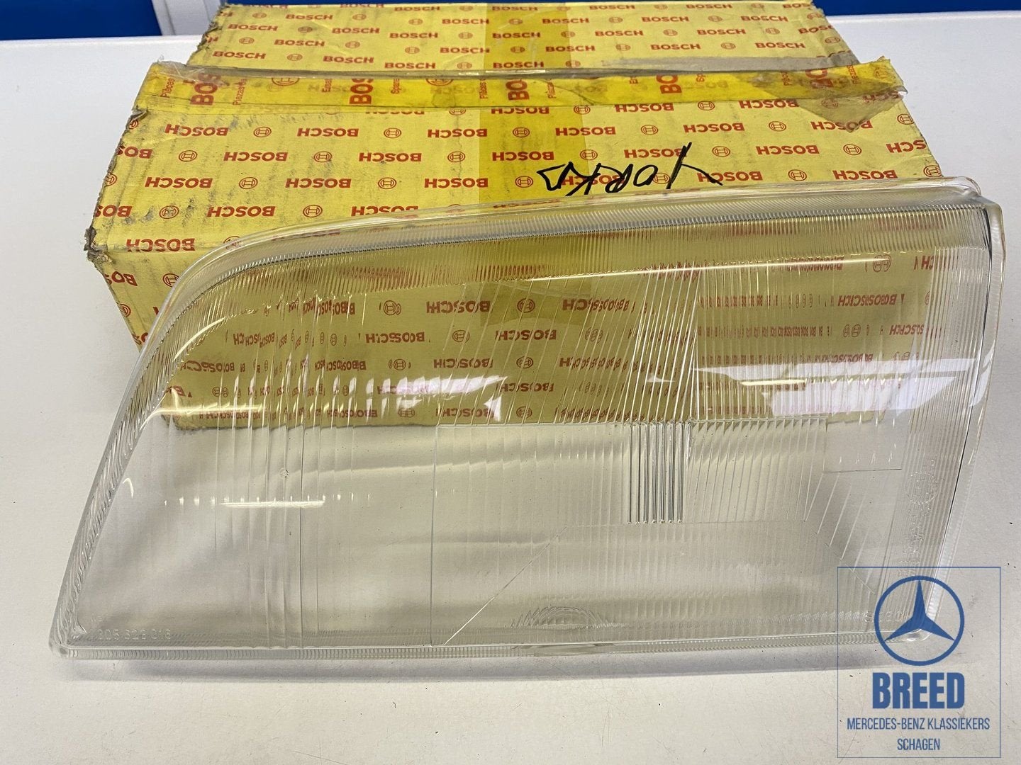 NOS koplampglas links Bosch voor Mercedes-Benz W202, -, Nieuw, Ophalen of Verzenden, -