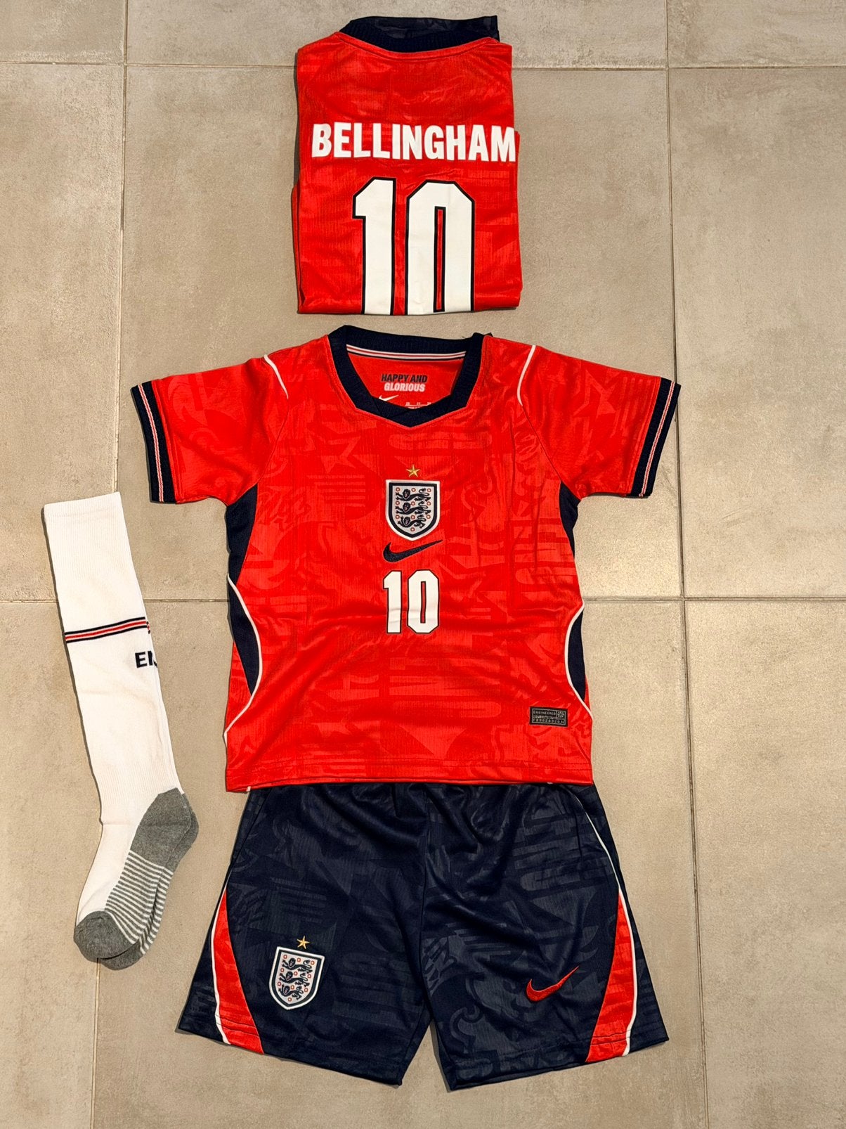 WK Engeland 2026 tenue ! Maat 128 t/m 164 kids + S !, Maat XS of kleiner, Ophalen of Verzenden, Nieuw, Set