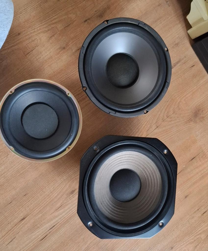 Speakers woofers, Audio, Tv en Foto, Luidsprekers, Ophalen, 120 watt of meer, Front, Rear of Stereo speakers, Overige merken