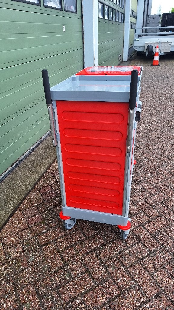 schoonmaakwagen magazijnwagen mobielekast, Huis en Inrichting, Schoonmaakartikelen, Ophalen, Overige typen, Industriepark 2a 9351PA Leek