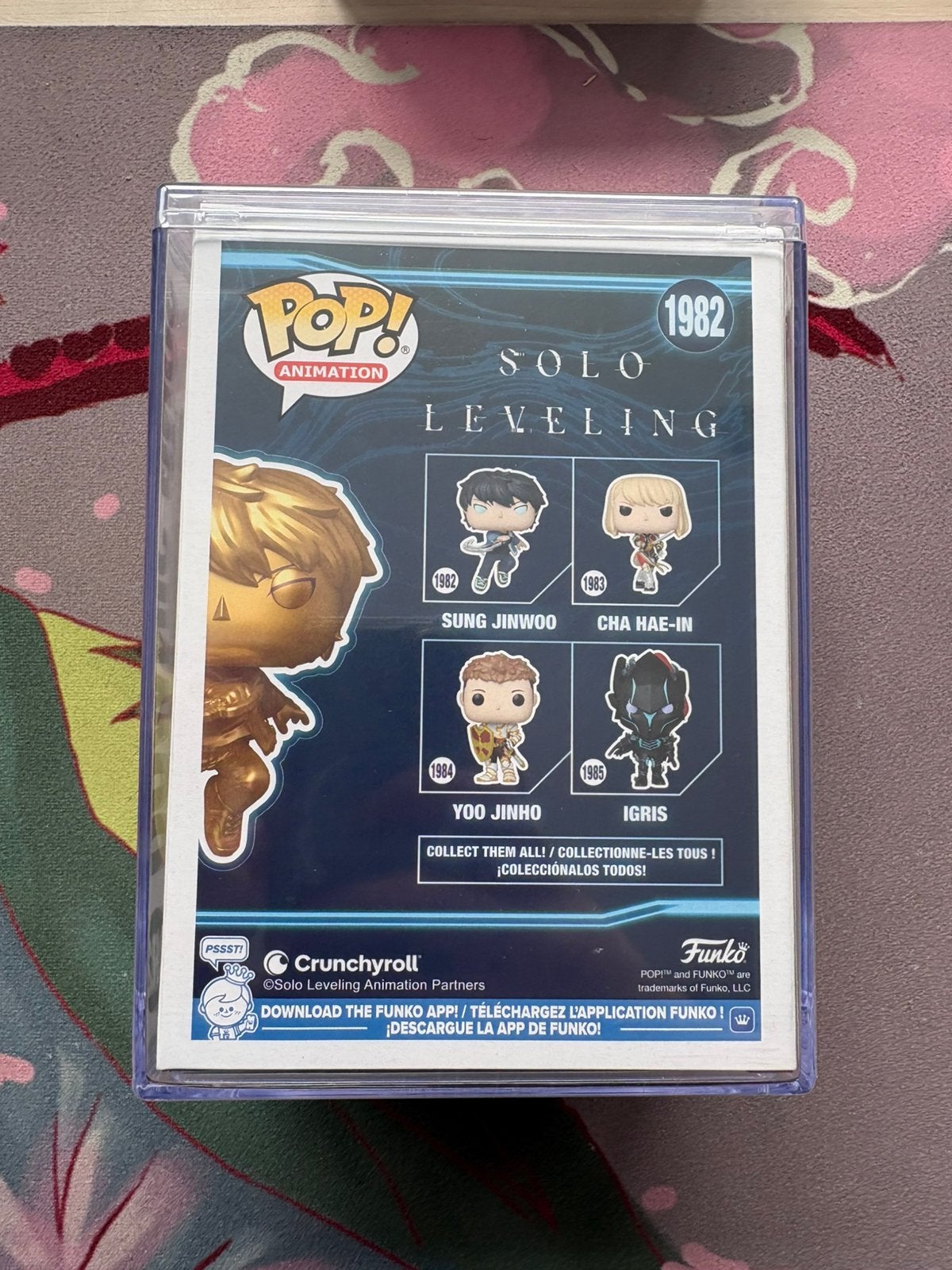 Golden 1982 Sung Jinwoo Funk Pop! Solo Leveling, Ophalen of Verzenden, Funko Europe, Supportemea@funko.com, 4th floor, 1 Queen Caroline St, London W6 9YN, Verenigd Koninkrijk