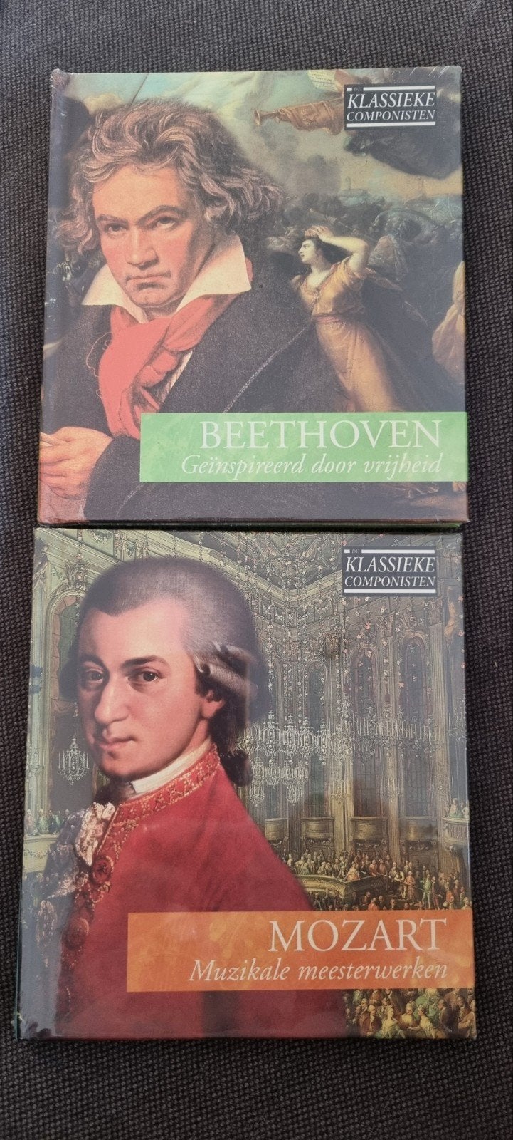 klassiek componisten.  mozart en beethoven. setprijs, Verzenden, Overige typen, Classicisme, Nieuw in verpakking