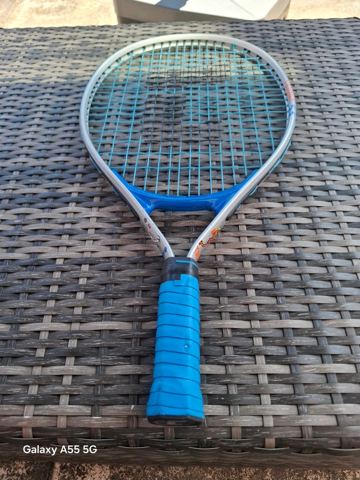 Junior Tennis Racket Taiger - Gebruikt 21 inch, Sport en Fitness, Tennis, Overige merken, Taiger, Gebruikt, Onbekend