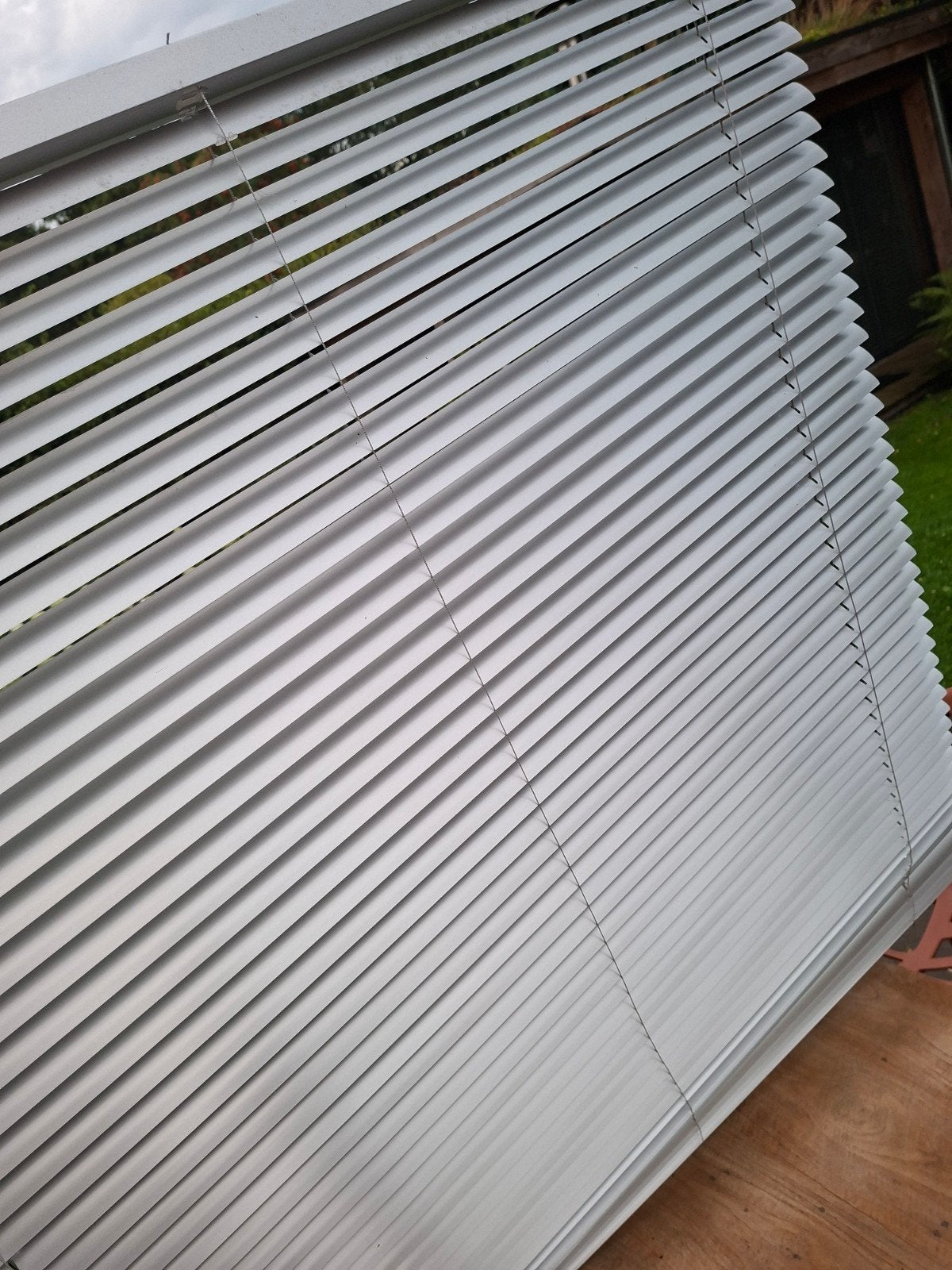 Aluminium jaloezieën/luxaflex 187x170cm, 25mm lamellen, Luxaflex, Ophalen, Jaloezie