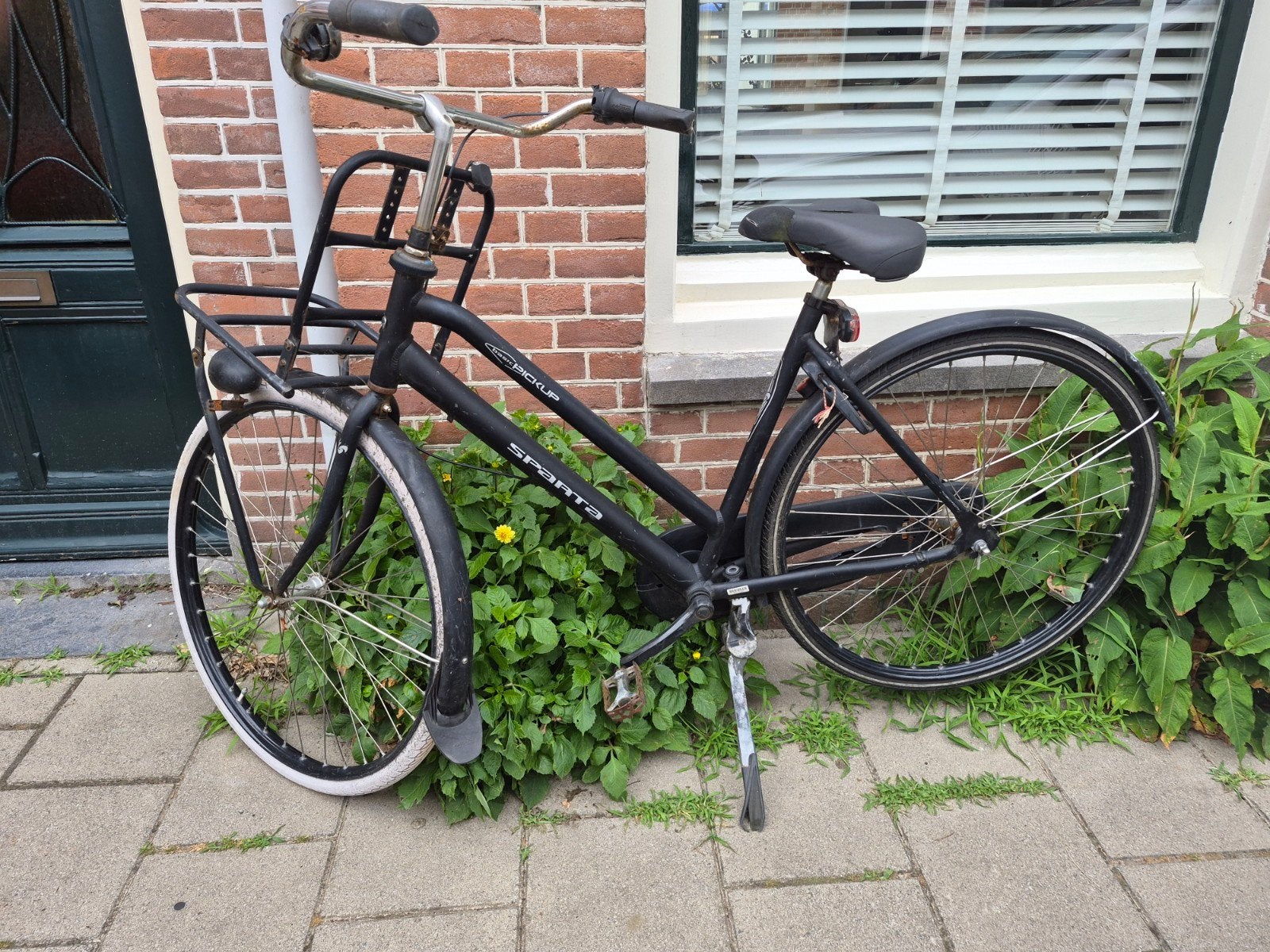 Stationsfiets Sparta Pick-Up Damesfiets - Zwart, Fietsen en Brommers, Fietsen | Dames | Damesfietsen, Ophalen, Gebruikt, Sparta