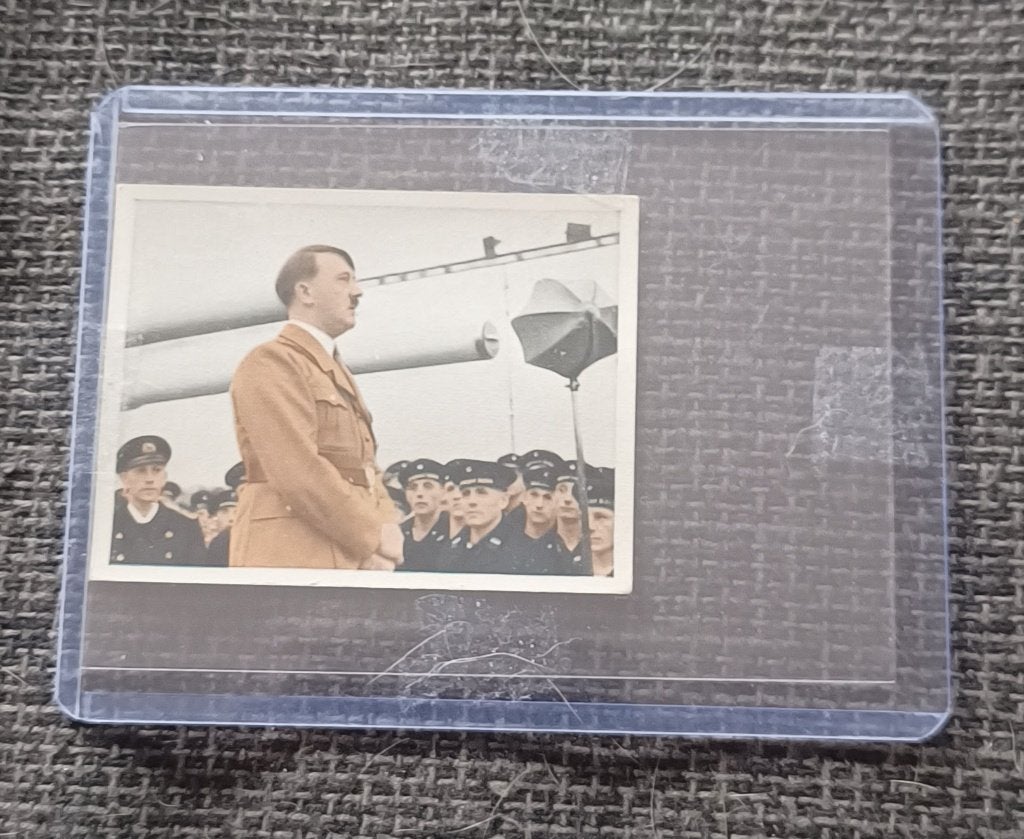 Zeldzaam verzamelplaatje Adolf Hitler uit 1934, Tweede Wereldoorlog, Ophalen of Verzenden, Zo goed als nieuw, Algemeen