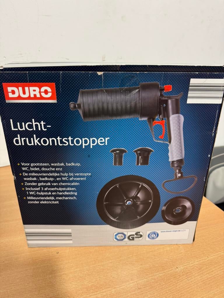 Duro Lucht Drukontstopper ( Nieuw in doos ), Ophalen of Verzenden, Zo goed als nieuw