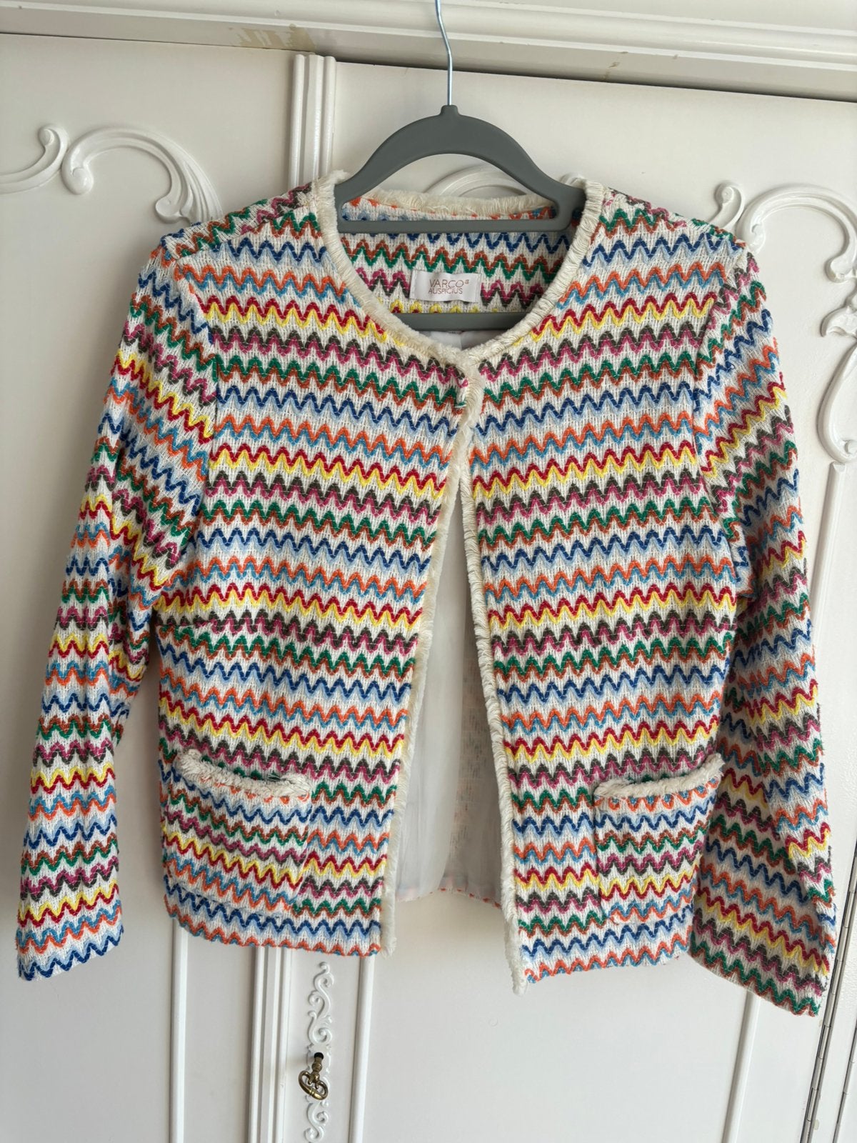 Nieuw gekleurd vest jasje merk Marcus Vispecious maat 36, Overige kleuren, Nieuw, Ophalen of Verzenden, Jasje