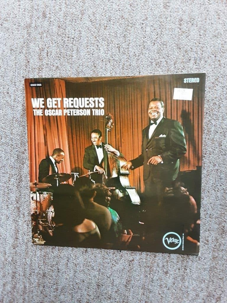 vinyl lp The Oscar Peterson Trio we get request, LP, Gebruikt, Ophalen of Verzenden, 12 inch