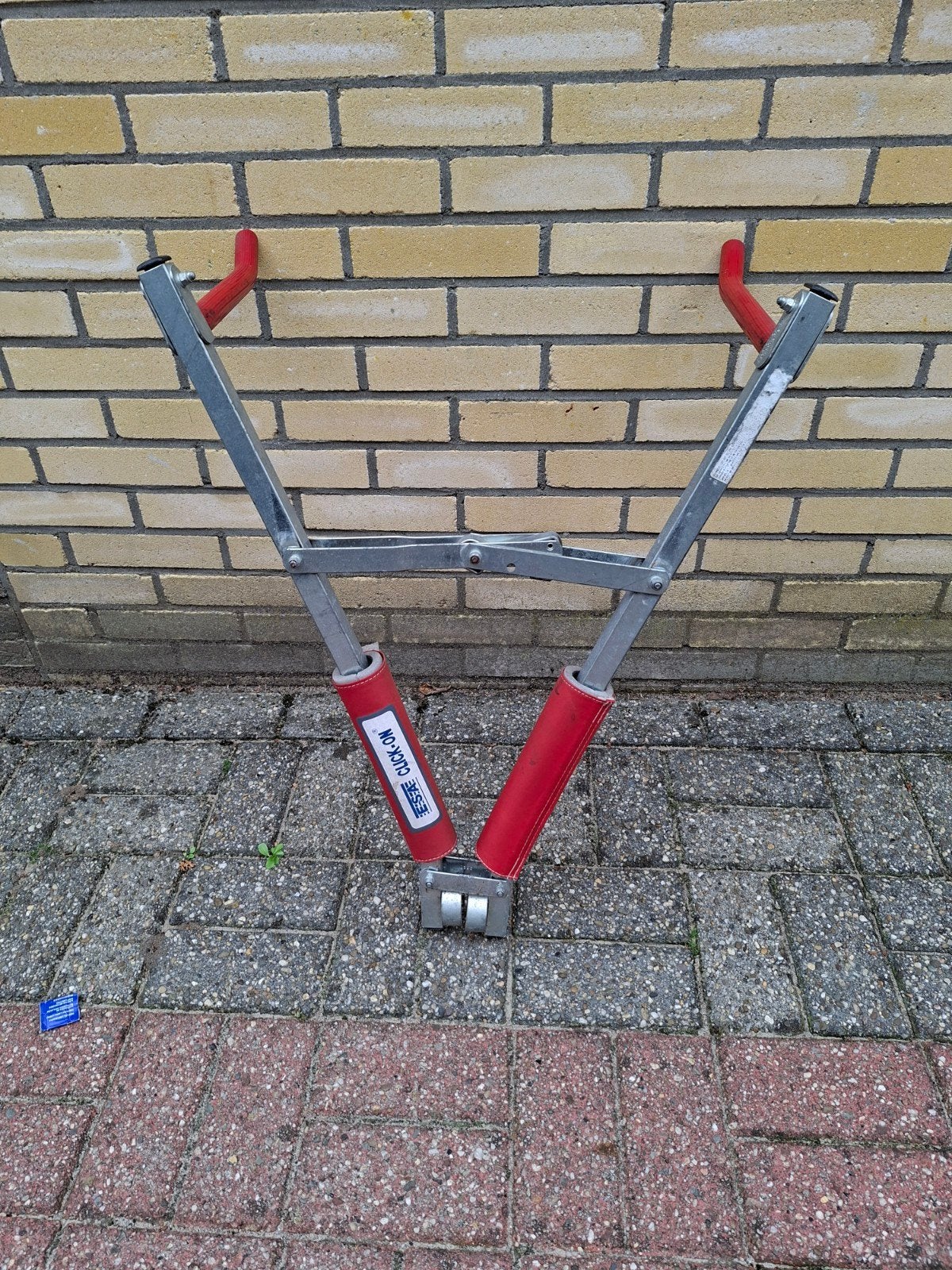Fietsendrager voor 1 fiets, Ophalen