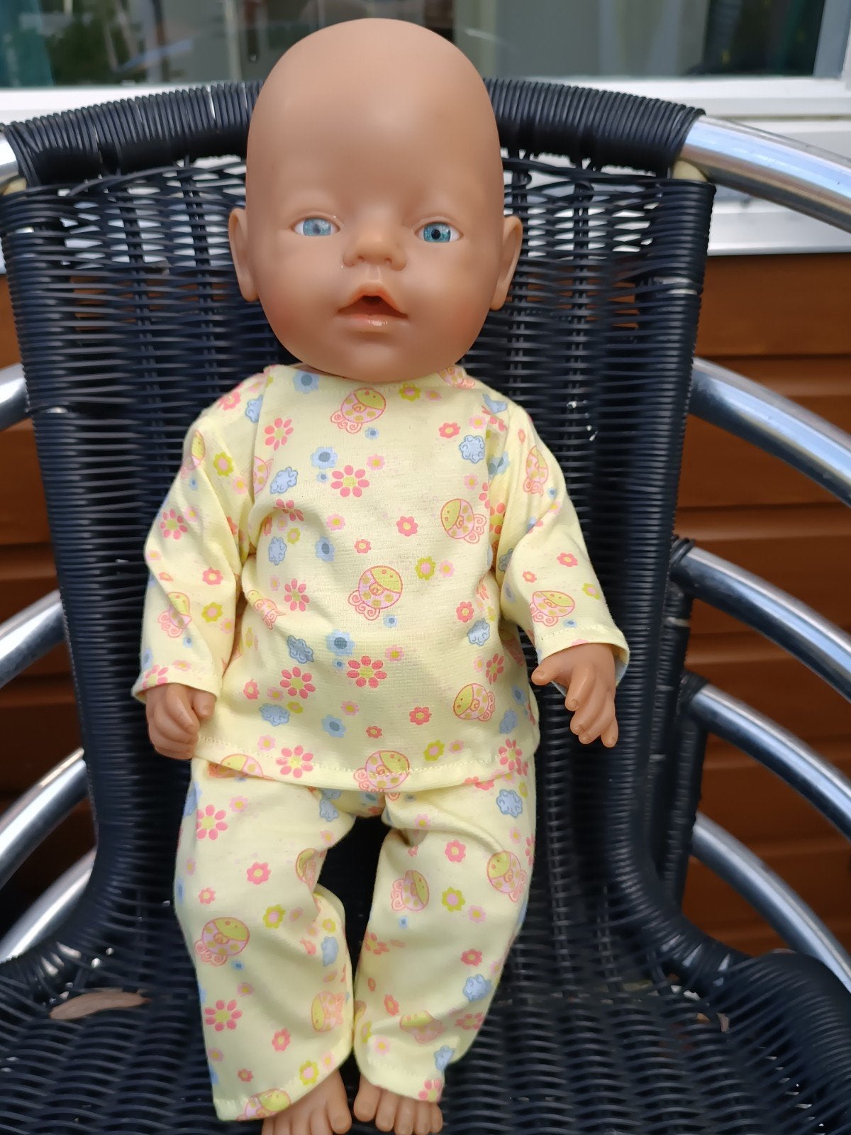 Baby Born pyjama met bloemen en bijtjes patroon, Ophalen of Verzenden, Nieuw, Babypop
