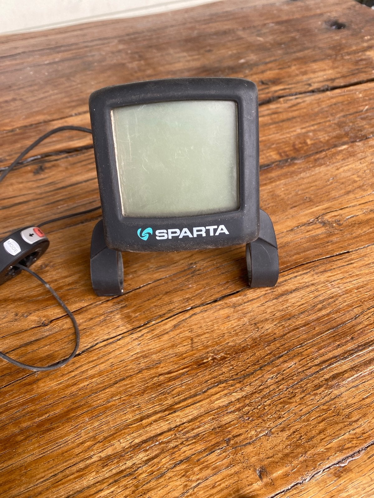 Sparta fietscomputer met bedieningseenheid, Ophalen, Gebruikt