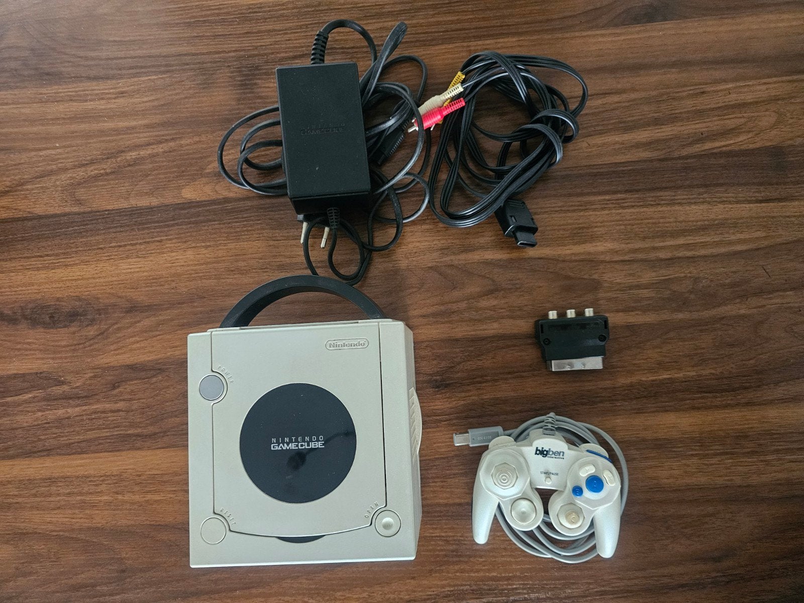 Nintendo GameCube Console Pearl White + Kabels & Controller, Ophalen of Verzenden, Gebruikt, Wit, Met 1 controller