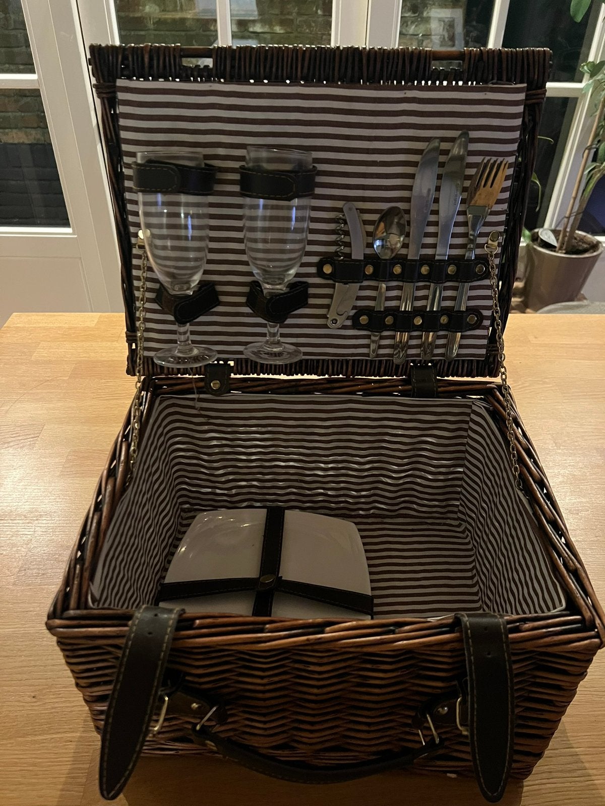 Luxe picknickmand, Hobby en Vrije tijd, Picknickmanden, Ophalen of Verzenden, Nieuw