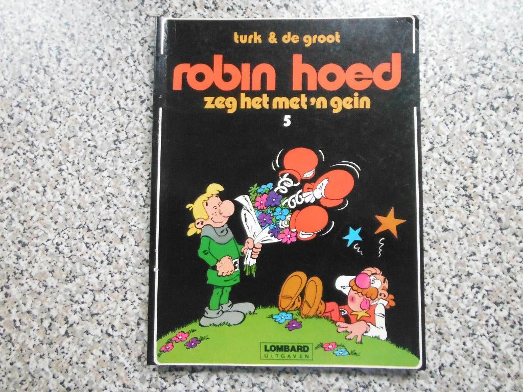 Robin Hoed. 3 X, Eén stripboek, Ophalen of Verzenden, Gelezen