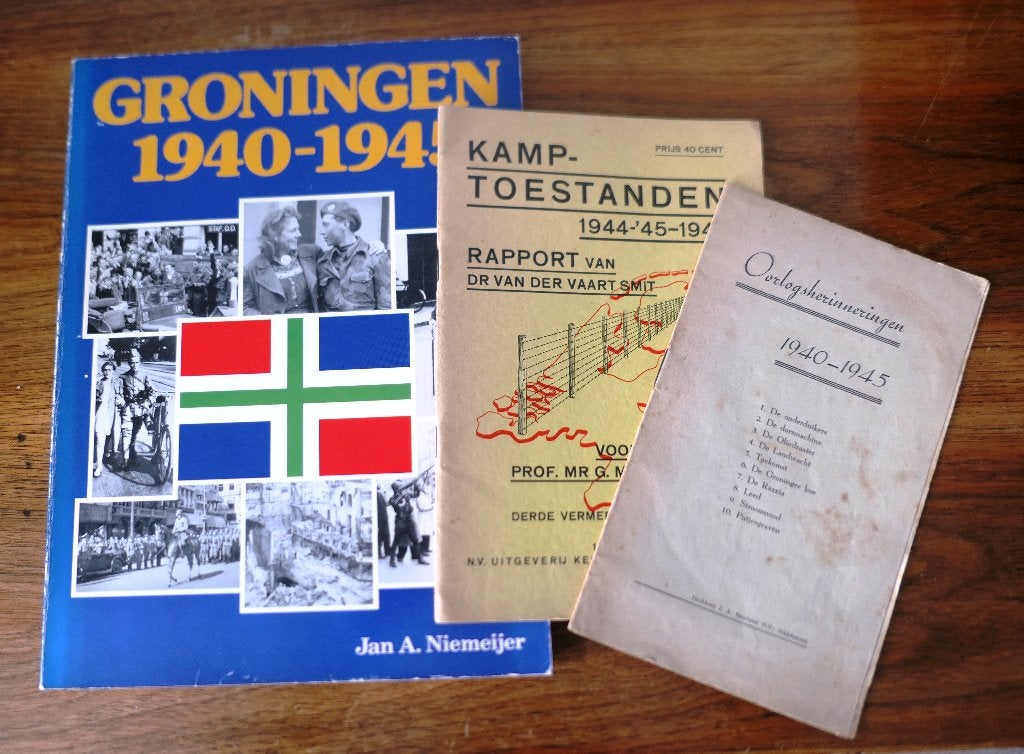 WOII Groningen – Groningen 1940-1945 & Kamptoestanden, Diverse auteurs, Ophalen of Verzenden, Algemeen, Tweede Wereldoorlog