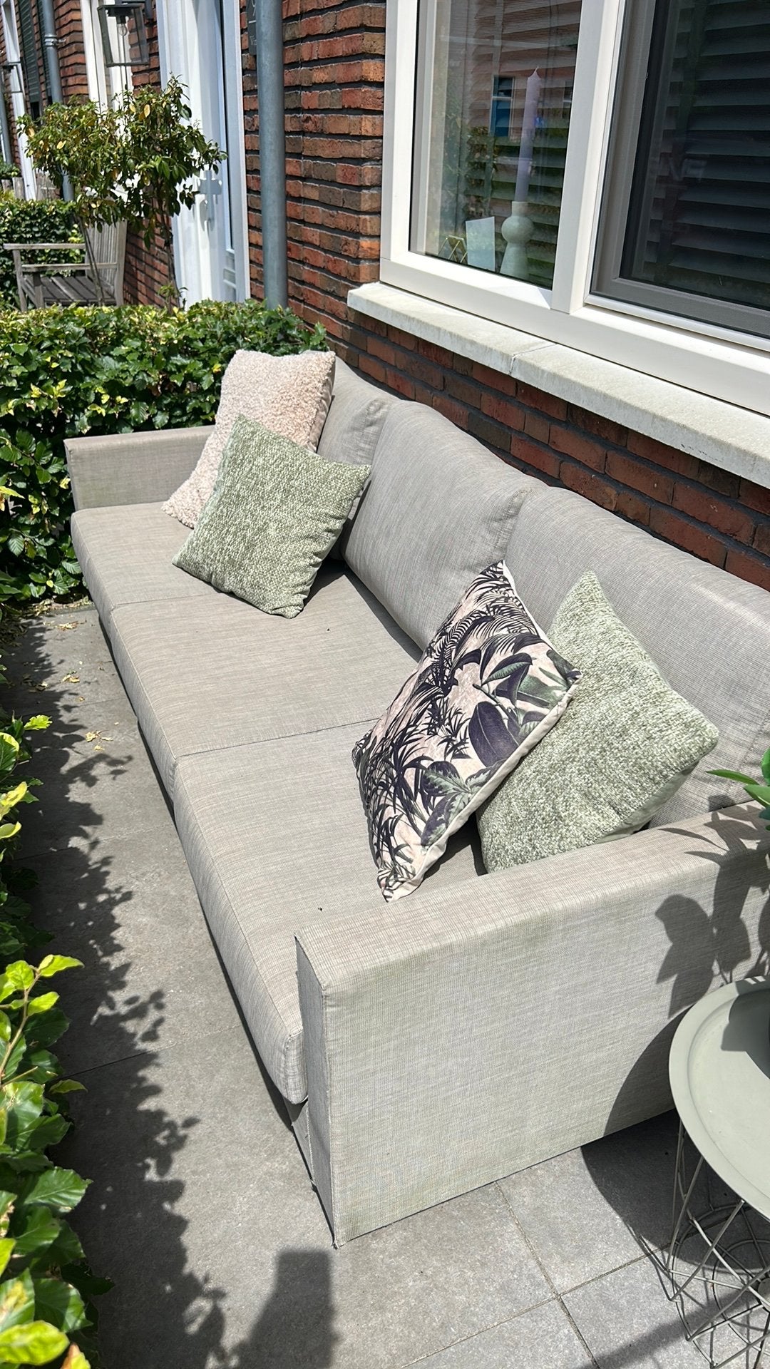 Exotan tuin lounge bank, Tuin en Terras, Tuinsets en Loungesets, Ophalen, Zo goed als nieuw, Bank