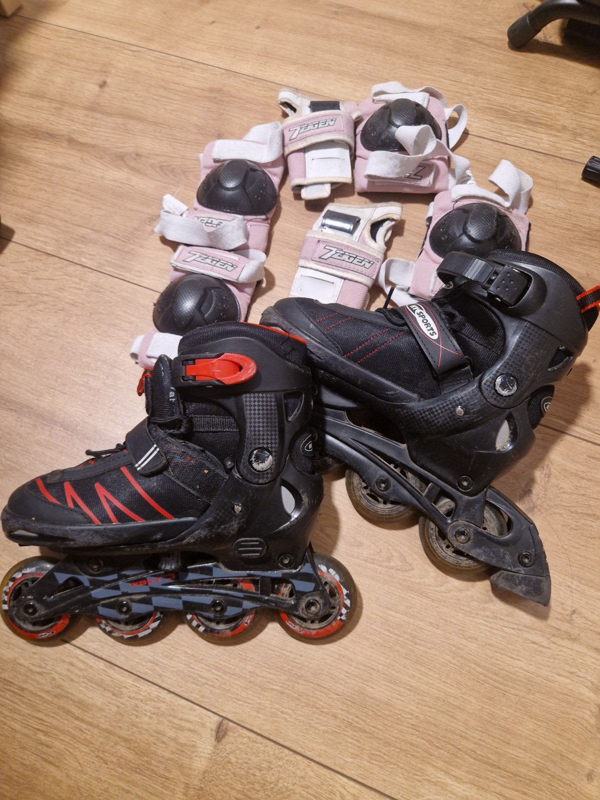 skeelers/skates, Sport en Fitness, Inline skates 4 wielen, Ophalen, Overige merken, Verstelbaar