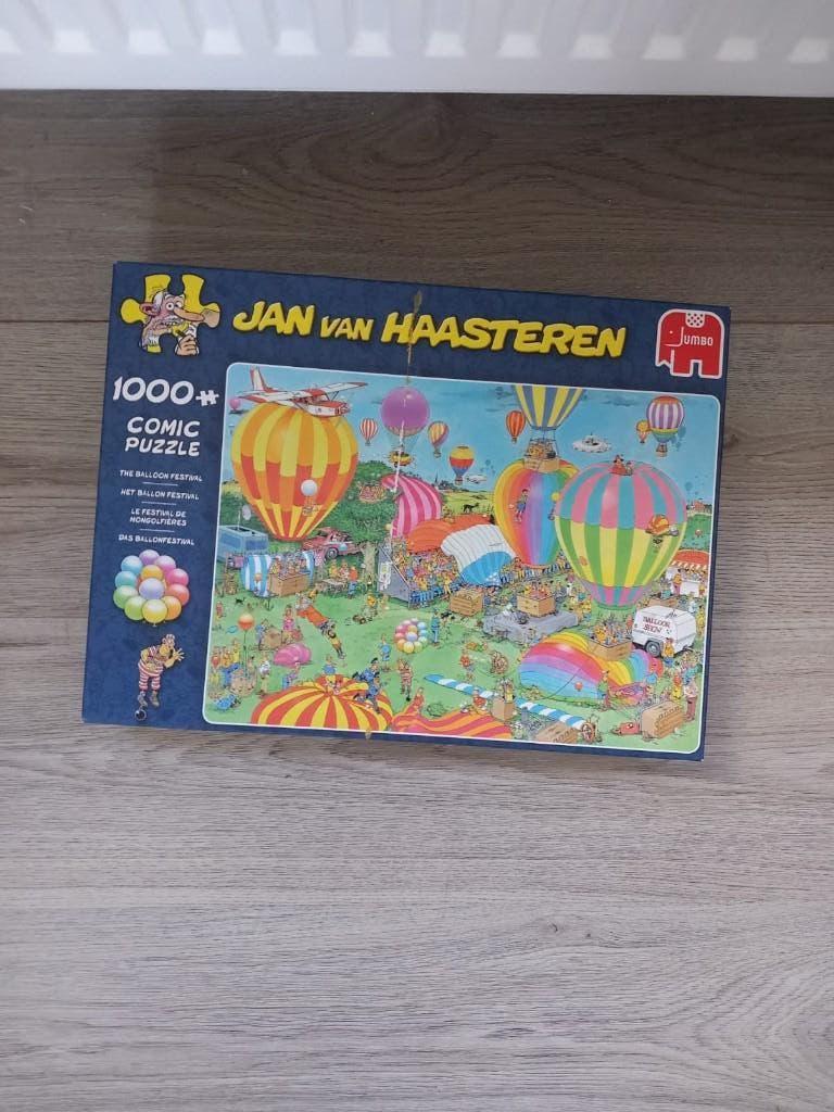 Jan van Haasteren puzzel, 1000 stukjes, Ophalen of Verzenden, 500 t/m 1500 stukjes, Zo goed als nieuw, Legpuzzel