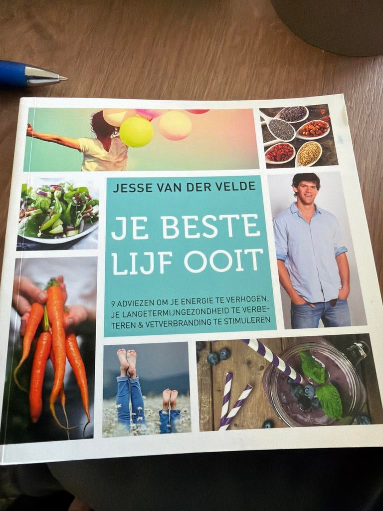 WK3.  Je Beste Lijf Ooit - Jesse van der Velde, Boeken, Gezondheid, Dieet en Voeding, Ophalen of Verzenden, Zo goed als nieuw