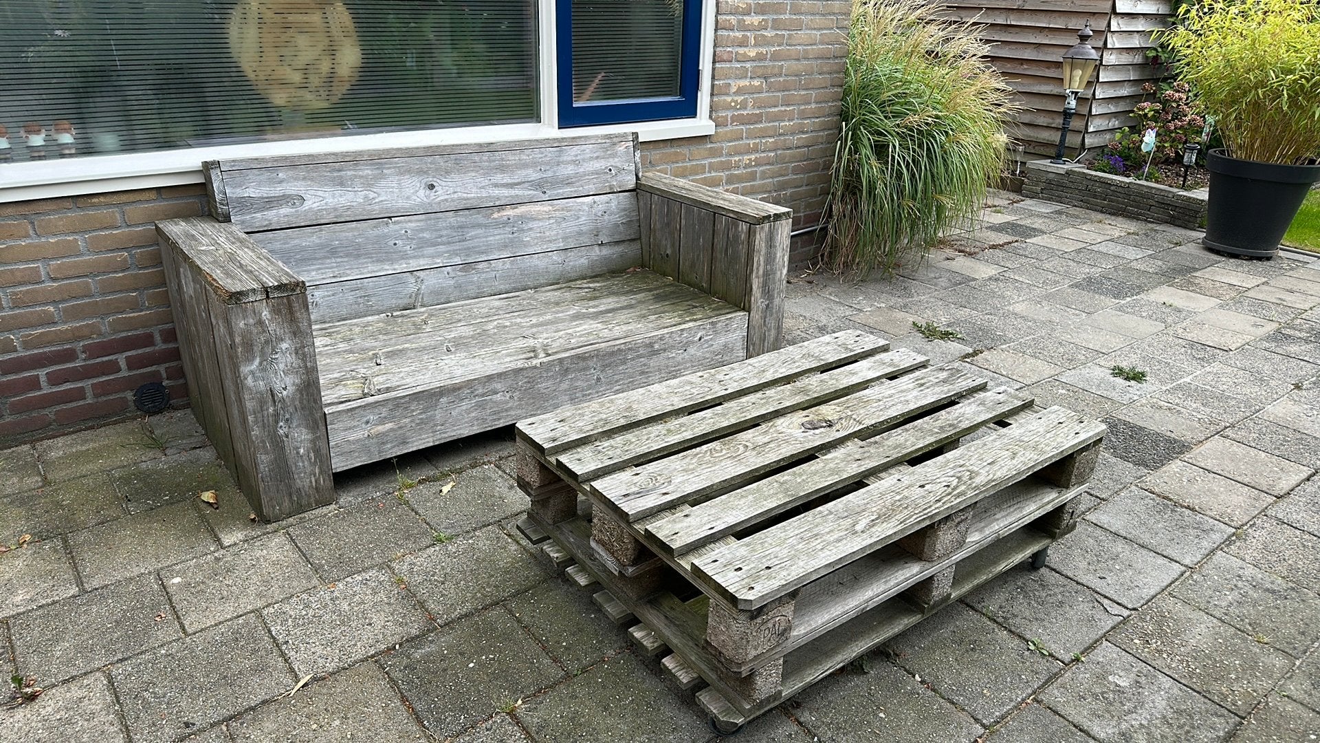 Bank, Ophalen, Gebruikt, Hout