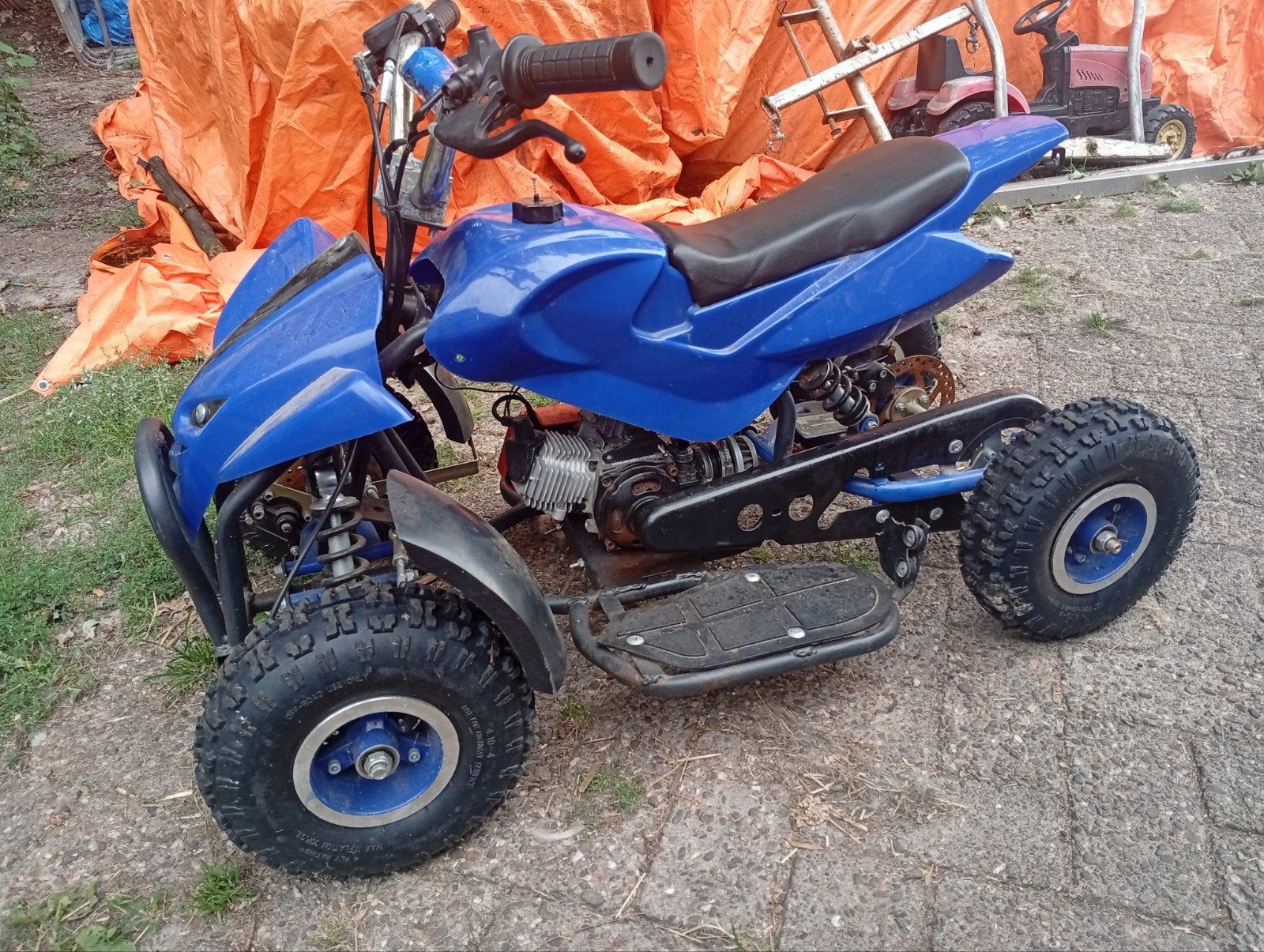 Mini quad 49cc te koop, Ophalen of Verzenden, Zo goed als nieuw, Overige typen