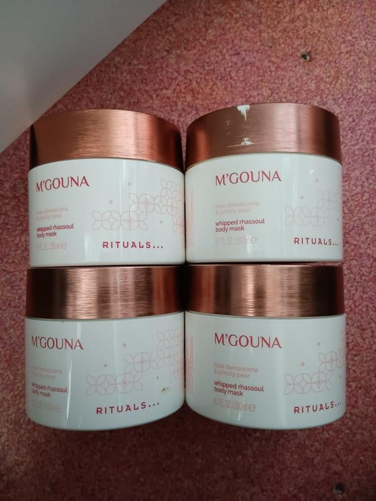 Nieuw Rituals M'Gouna Whipped Rhassoul Body Mask 4x, Ophalen of Verzenden, Nieuw, Bodylotion, Crème of Olie