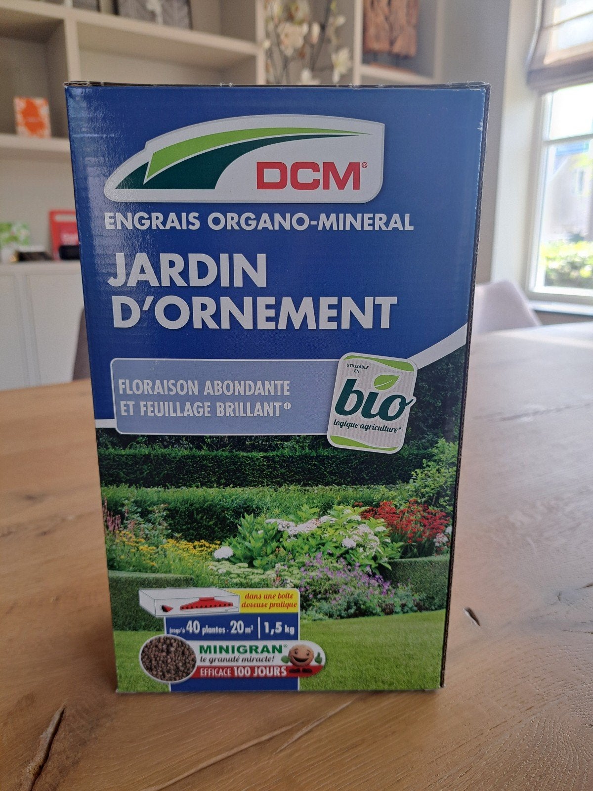DCM Organisch-Minerale Meststof Siertuin 1,5 kg nog nieuw, Ophalen of Verzenden, Nieuw