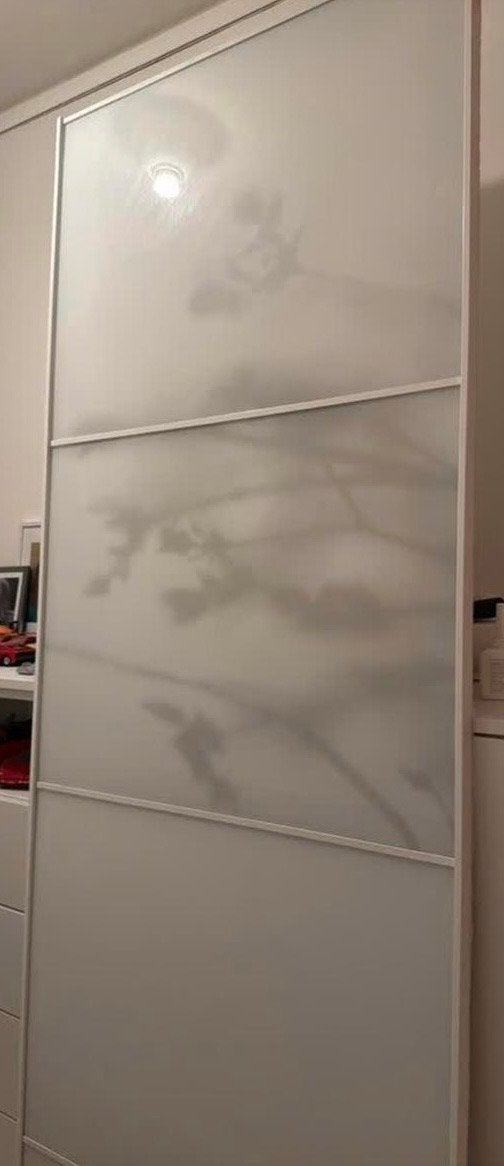 IKEA PAX schuifdeuren met matglas 250 cm breed / 236 cm hoog, Ophalen, 200 cm of meer, Zo goed als nieuw, 200 cm of meer