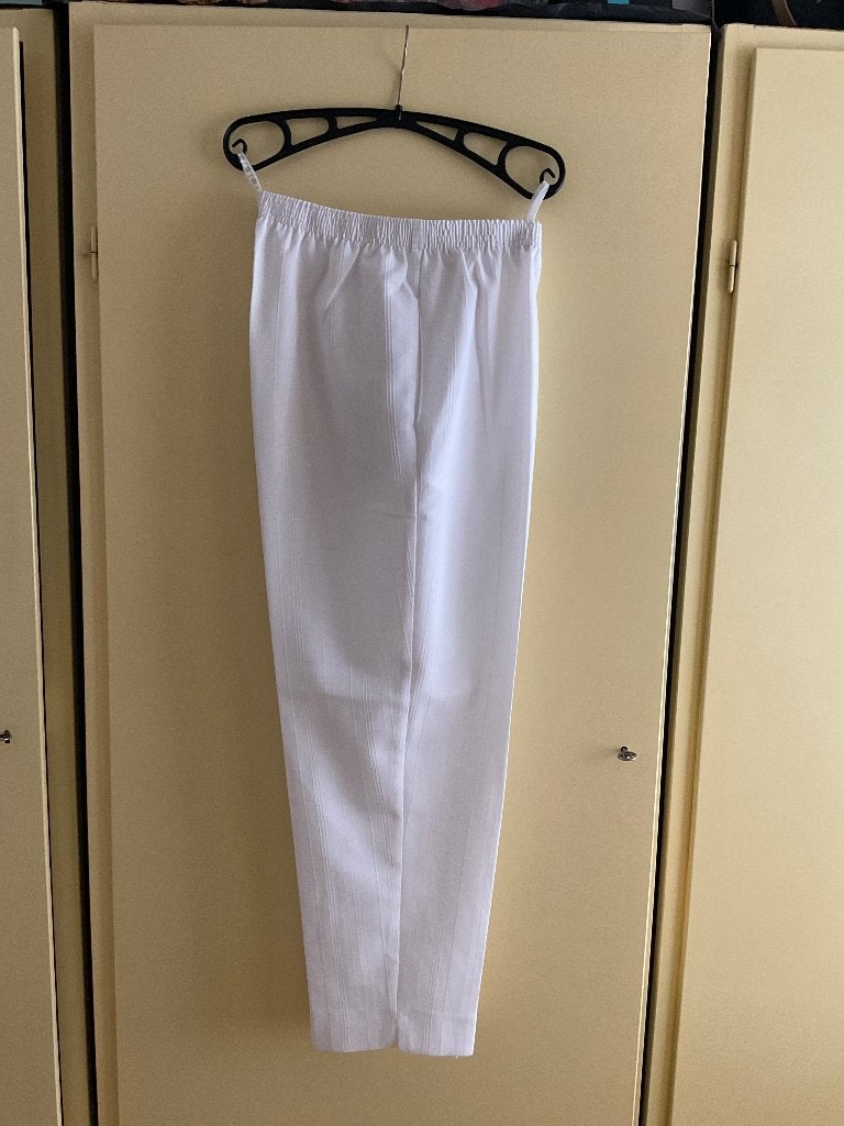 Pantalon, Kleding | Dames, Wit, Maat 42/44 (L), Ophalen of Verzenden, Zo goed als nieuw