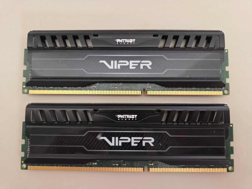 16GB (2x8GB) DDR3 1600MHz RAM Geheugen, Computers en Software, RAM geheugen, Gebruikt, DDR3, Ophalen of Verzenden, Desktop
