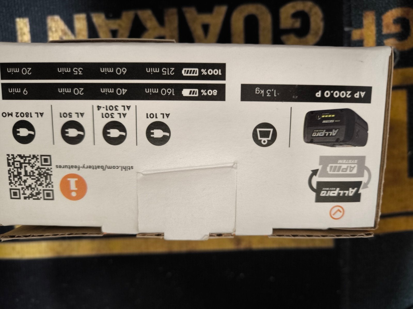 Stihl AP 200.0 P Accu 40V Max - Nieuw in doos 2 stuks, Tuin en Terras, Ophalen