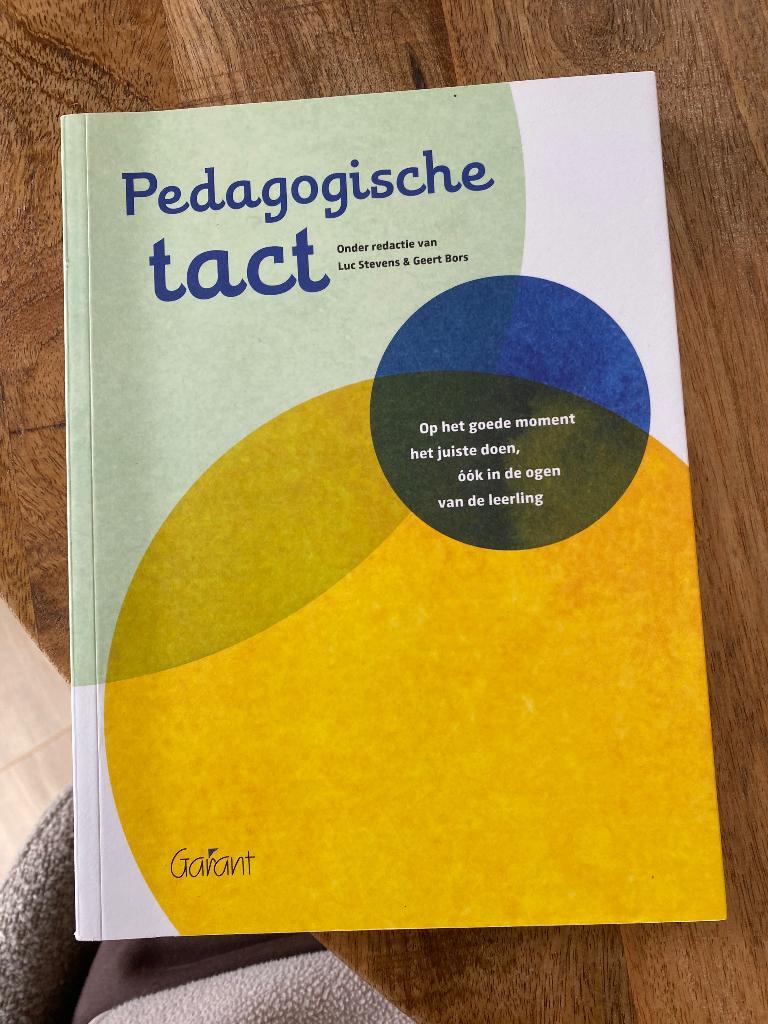 Pedagogisch tact, Boeken, Ophalen of Verzenden, Alpha, Zo goed als nieuw, MBO
