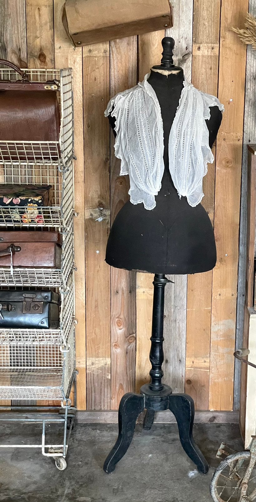 Brocante oude paspop wespentaille Stockman, Ophalen of Verzenden