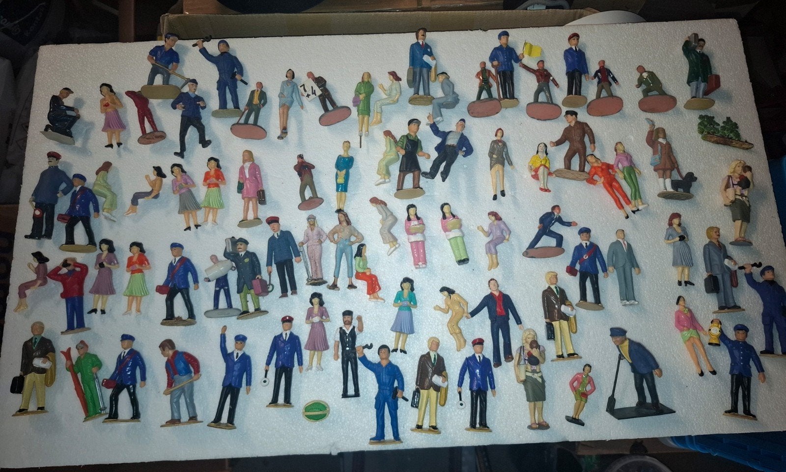 80 lgb poppentjes spoor g, Gelijkstroom, Overige typen, Ophalen of Verzenden, Zo goed als nieuw