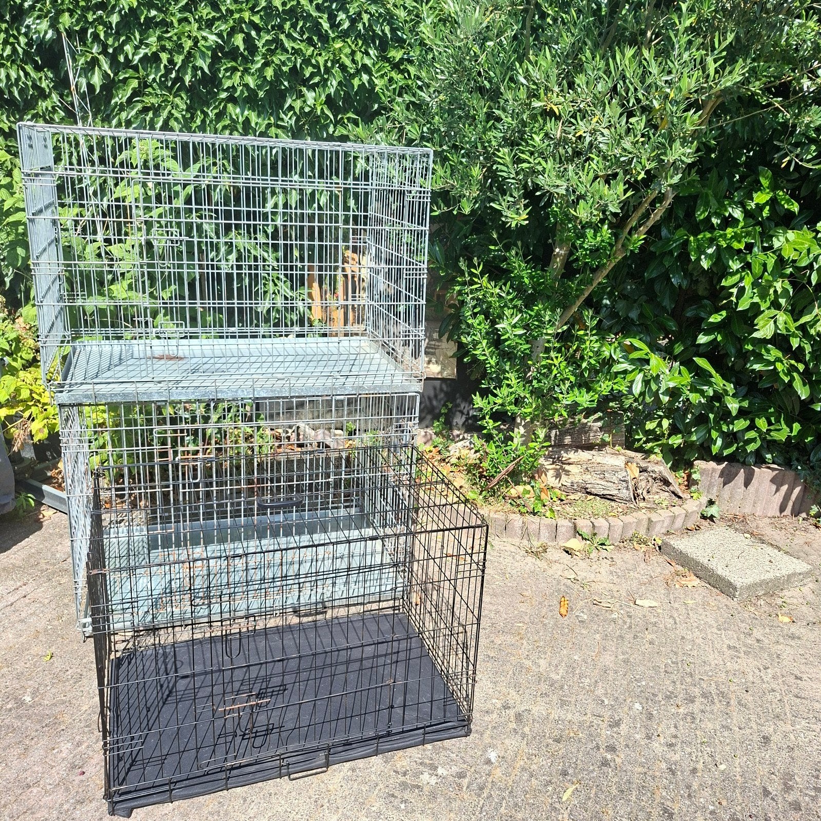 3x honden bench, Dieren en Toebehoren, Ophalen, Hondenkennel, Gebruikt, 65 tot 100 cm