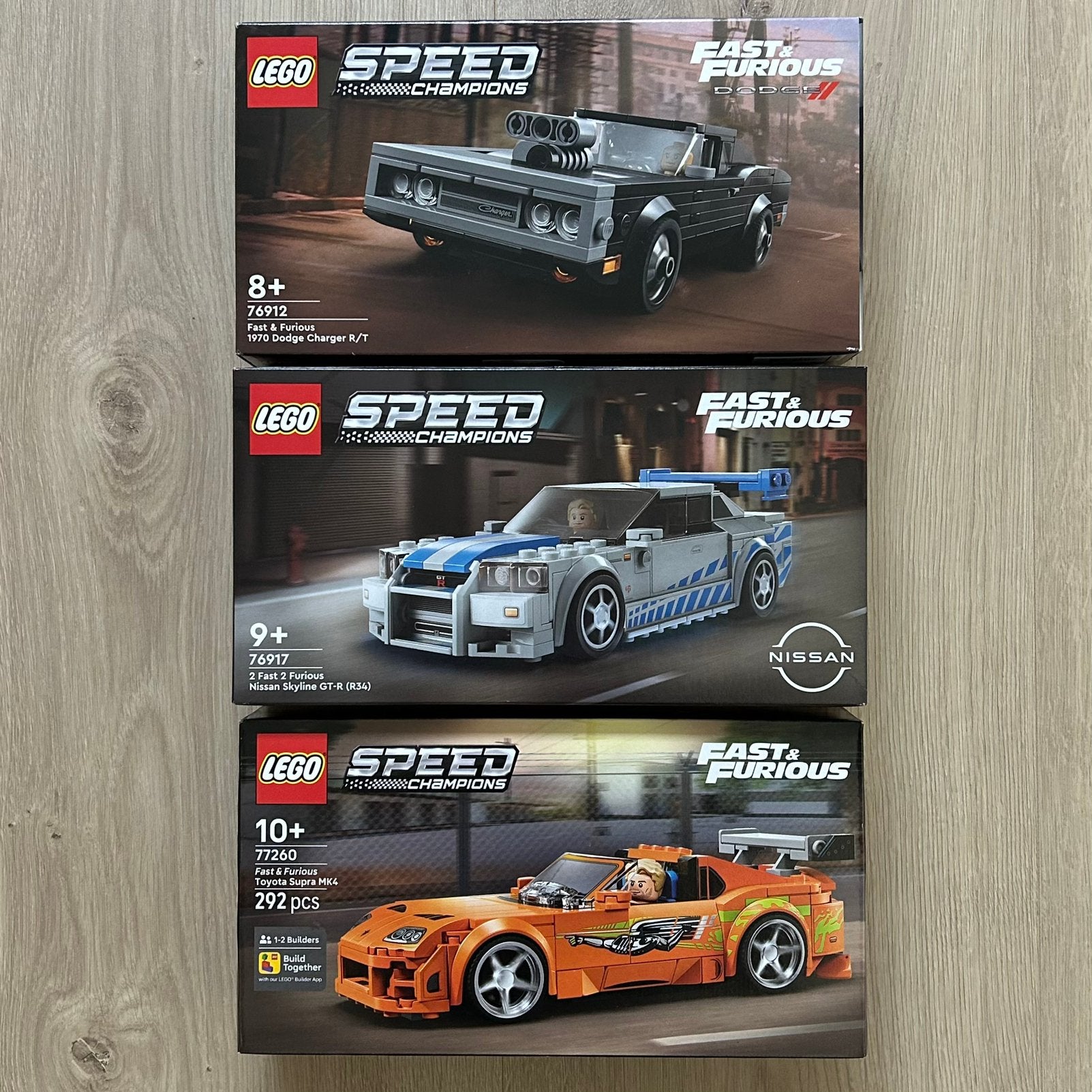 Lego Speed Champions Fast & Furious 3 pack | Nieuw, Lego, Nieuw, Complete set, Compleet