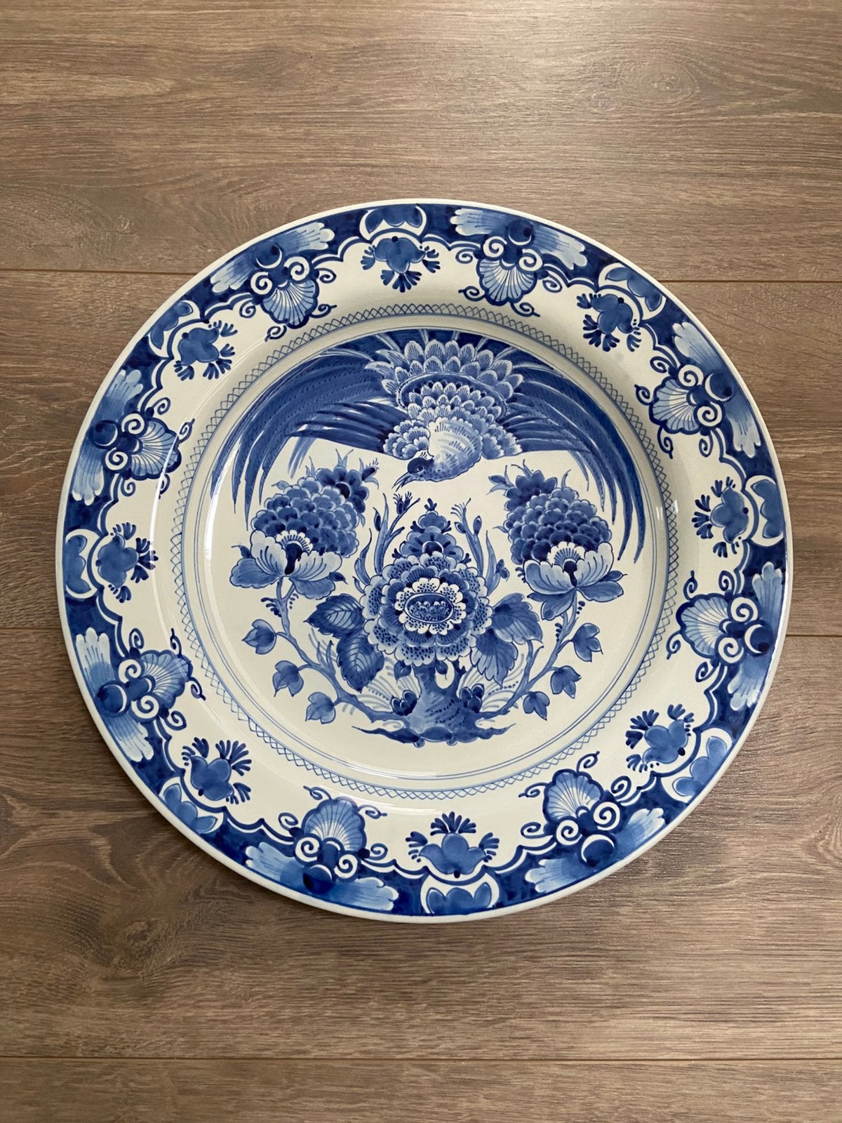 Porceleyne fles delfts blauw 35 cm, Antiek en Kunst, Ophalen